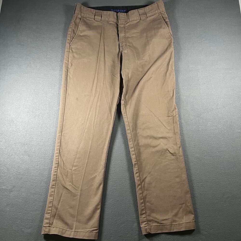 Dickies Men's Tan and Brown Trousers